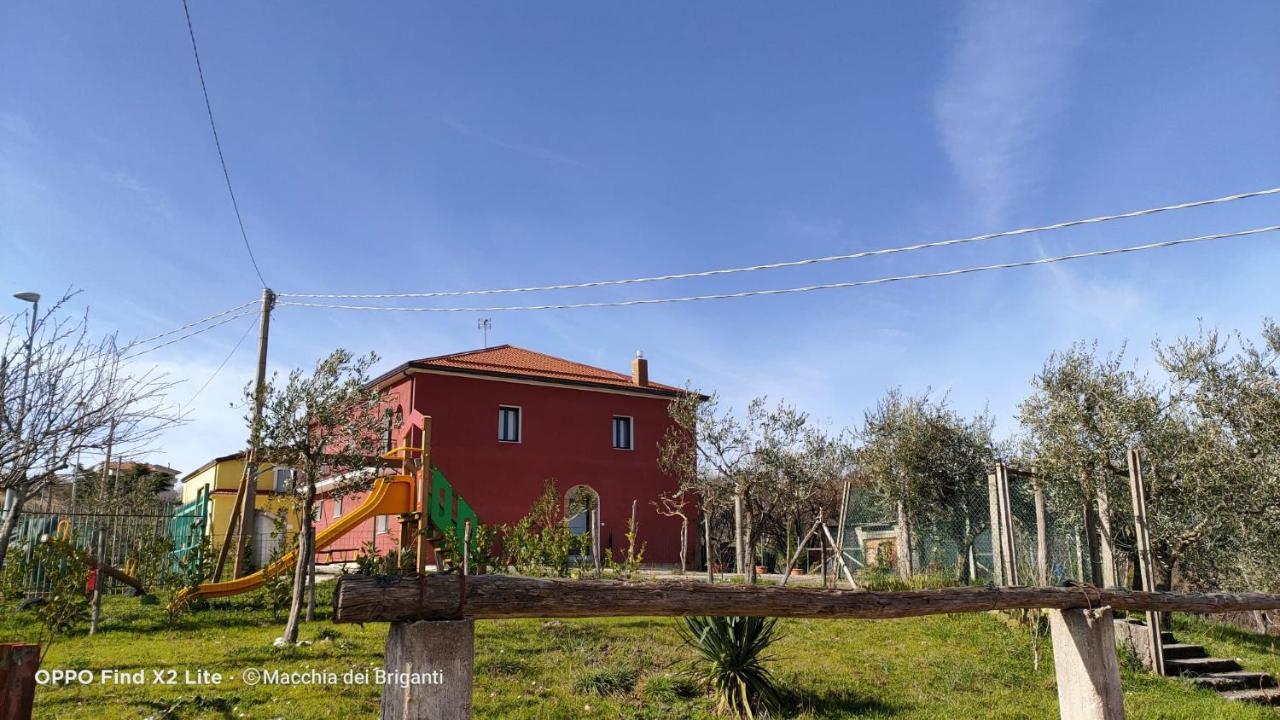 Agriturismo Macchia Dei Briganti - B&B Montefalcione ภายนอก รูปภาพ